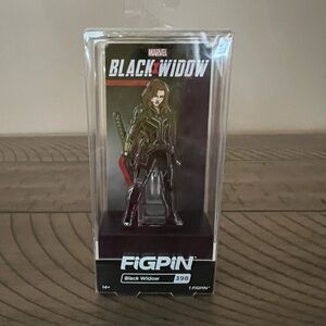 FiGPiN Classic Black Widow Marvel Enamel Pin 398